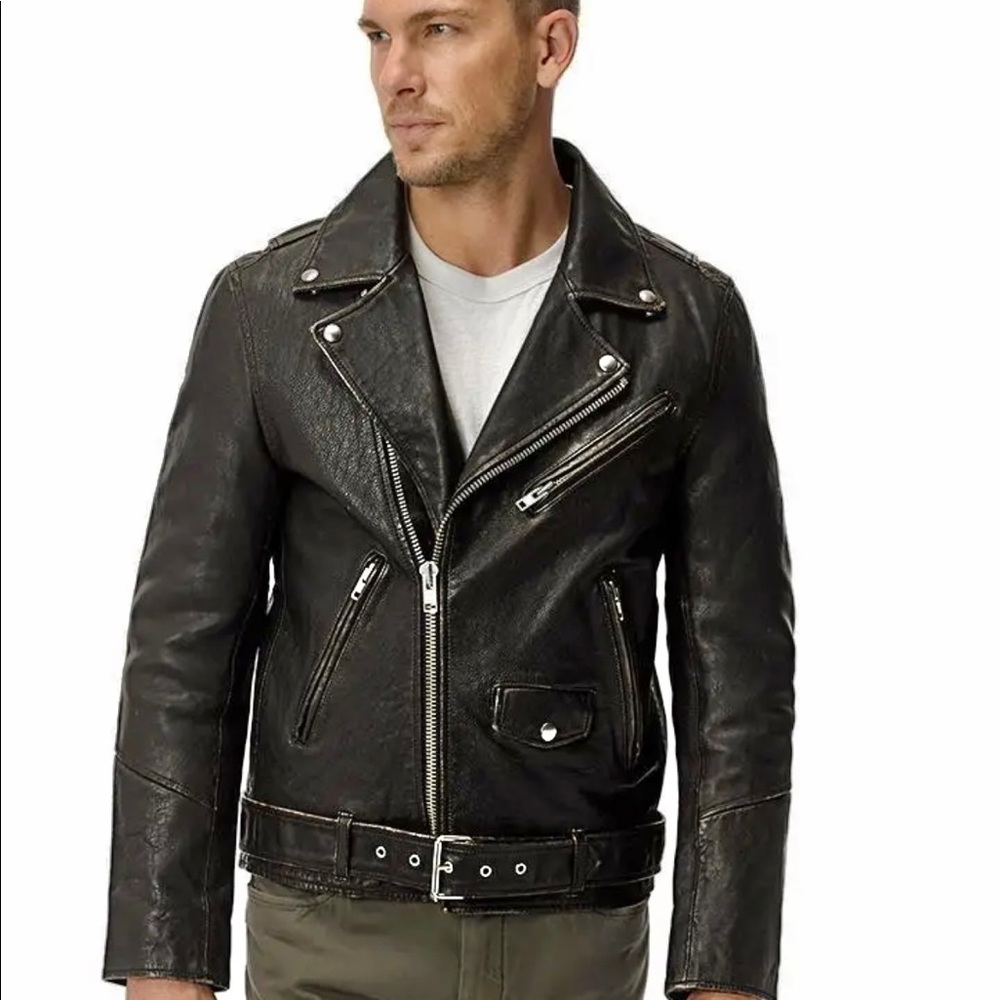 Buck Mason Men’s Leather Jacket